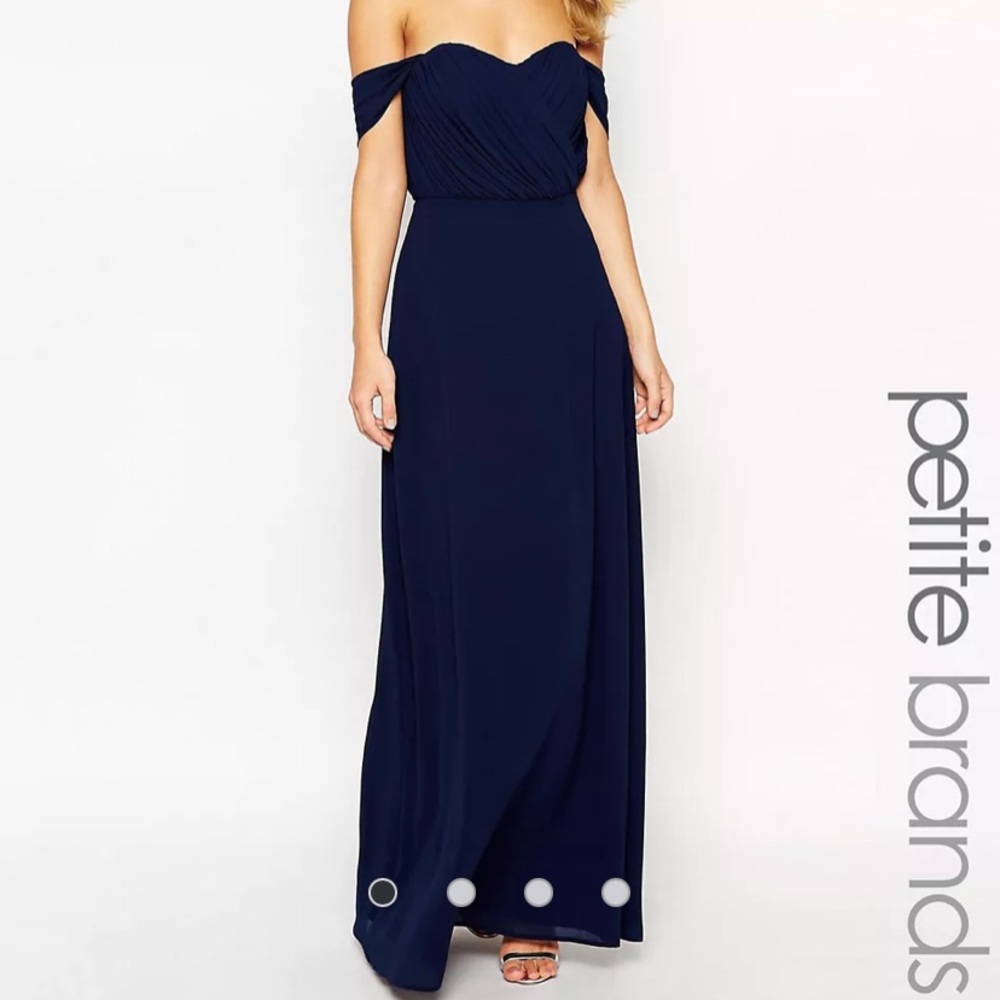 Jarlo 2p navy blue gown